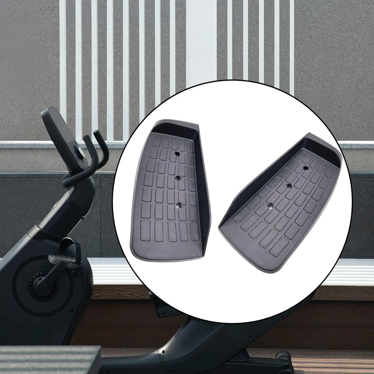 Lightweight Elliptical Machine Foot Pedals