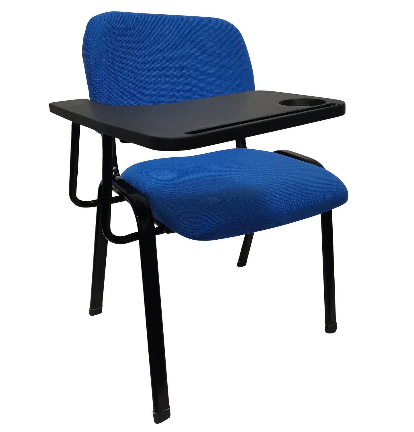 Lecture Chair with Table Top for Classroom Lecture Training Conference (Set of 6-Blue)