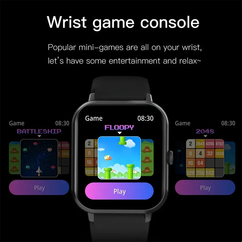 TouchCall Pro: Full Touch Screen Bluetooth Smart Watch