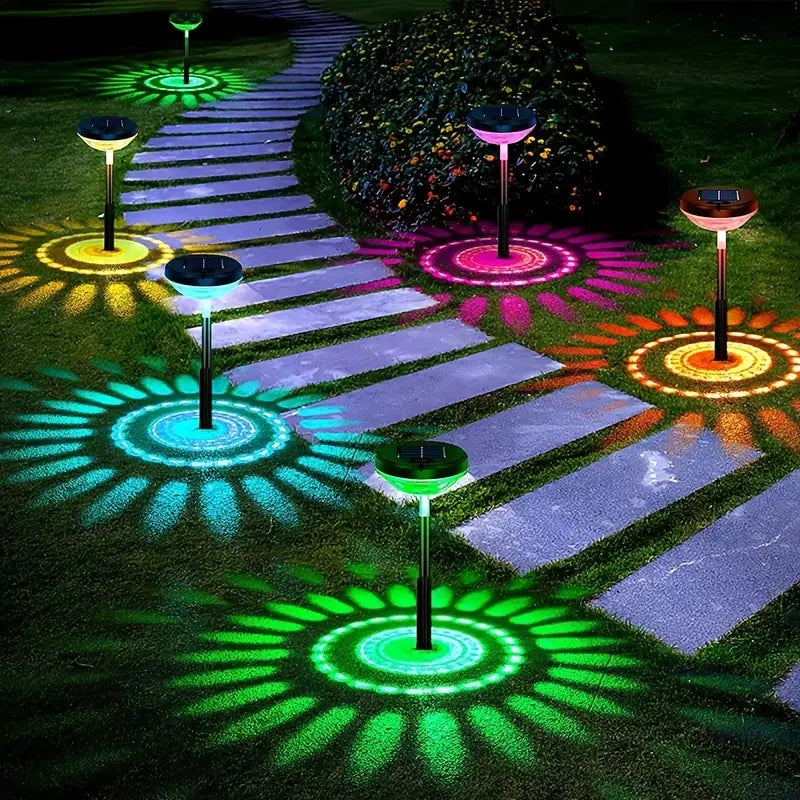 Radiant Duo: Garden Glow Solar LED Light Set