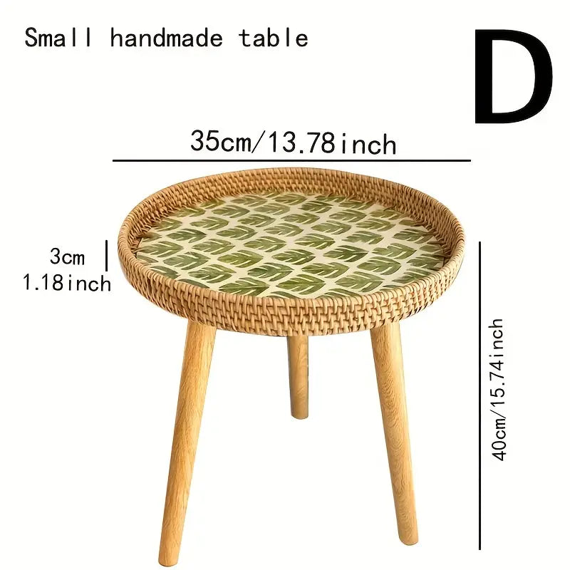 Understated elegance meets Nordic sensibilities in the Rattan Shell Table
