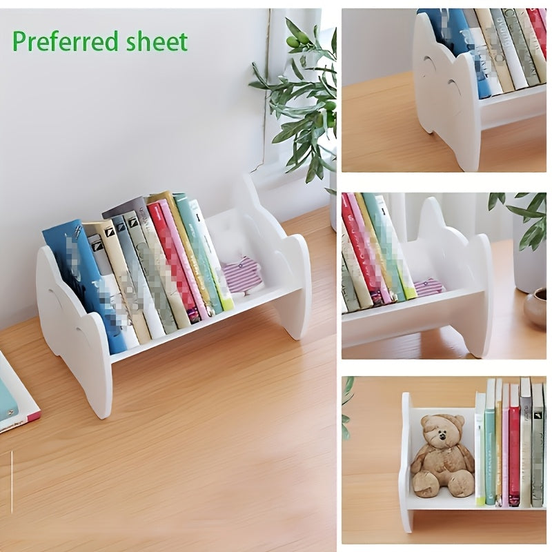 Desktop Bookshelf Lightweight Storage Organizer