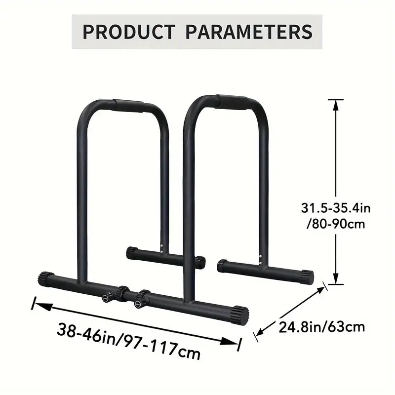 2pcs Multifunctional Heavy-Duty Pull-Up Stand - Single and Parallel Bars