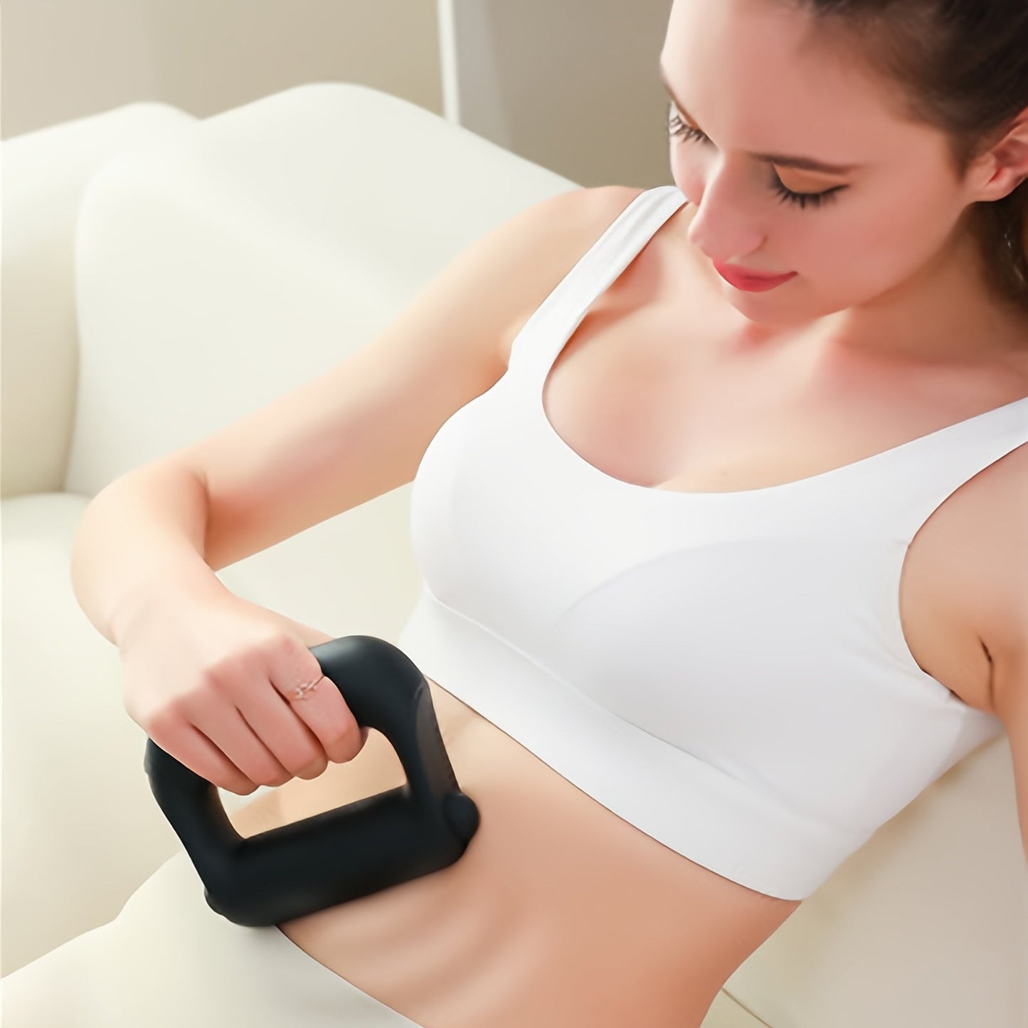 Rechargeable Multi-Function Fascia Gun(Black)