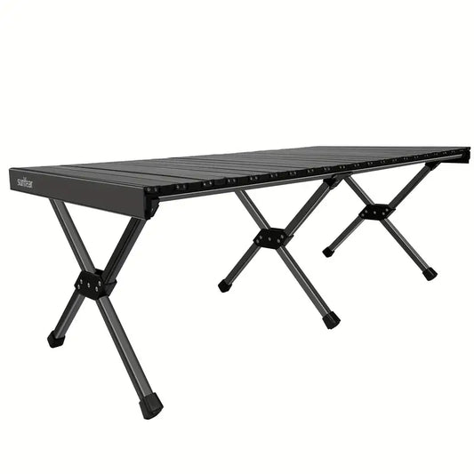Portable Aluminum Folding Table with Carrying Bag