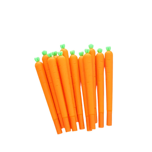 33 Pcs Easter Carrot Gel Pens Set for Fun Writing Tools