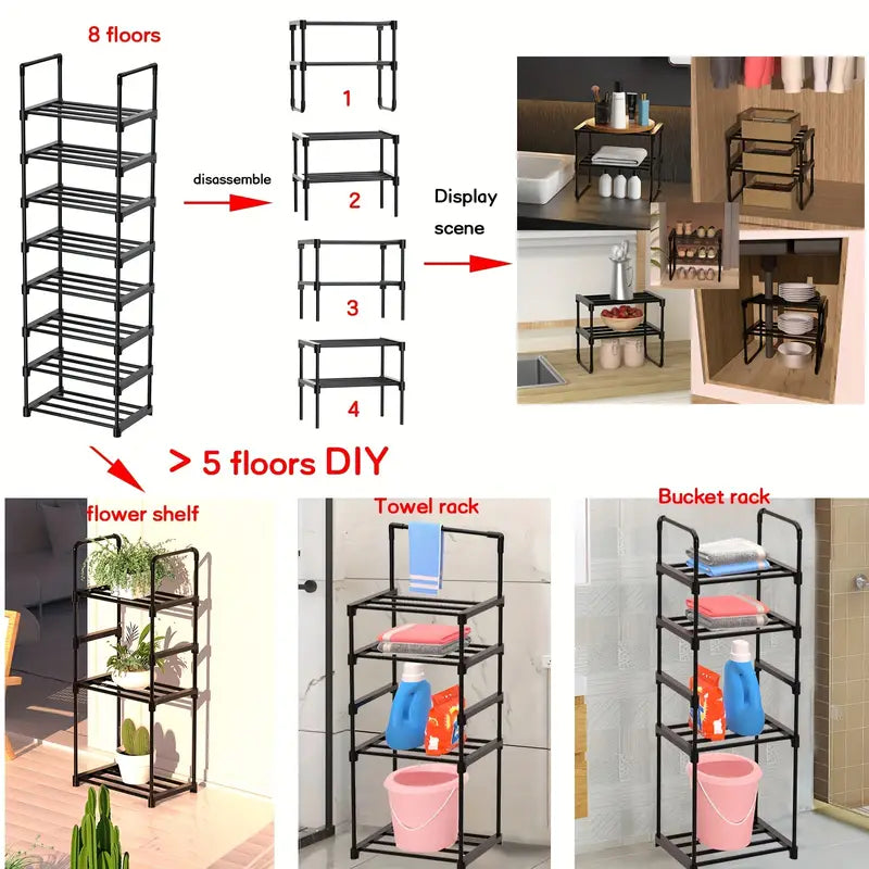 Declutter in style with this Vertical Shoe Rack