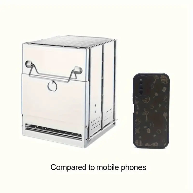 Stainless Steel Portable Camping Stove for Survival Cooking