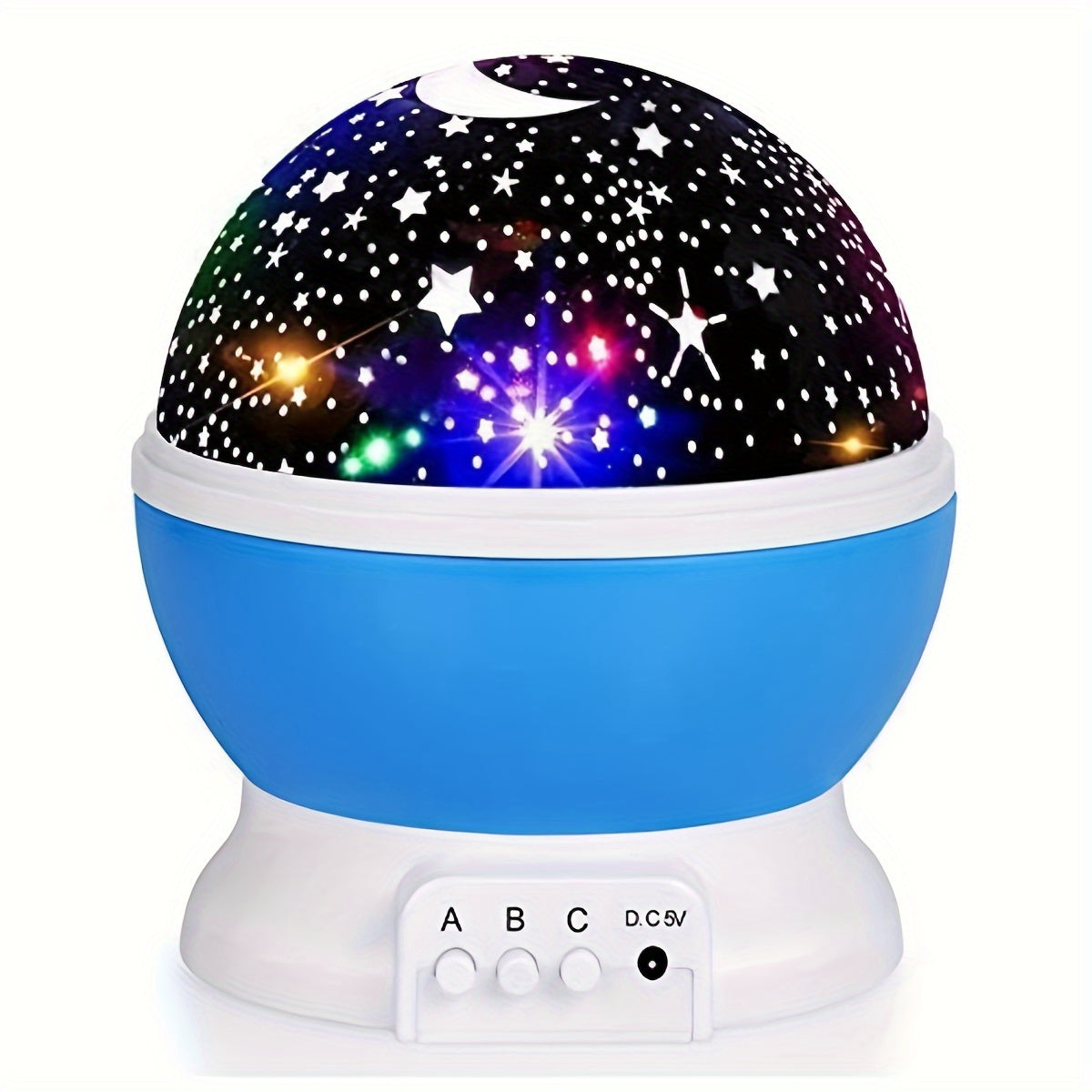 Rotating Starry Sky Projection Night Light