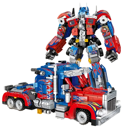 2-in-1 Transforming Car Building Toys for Teens