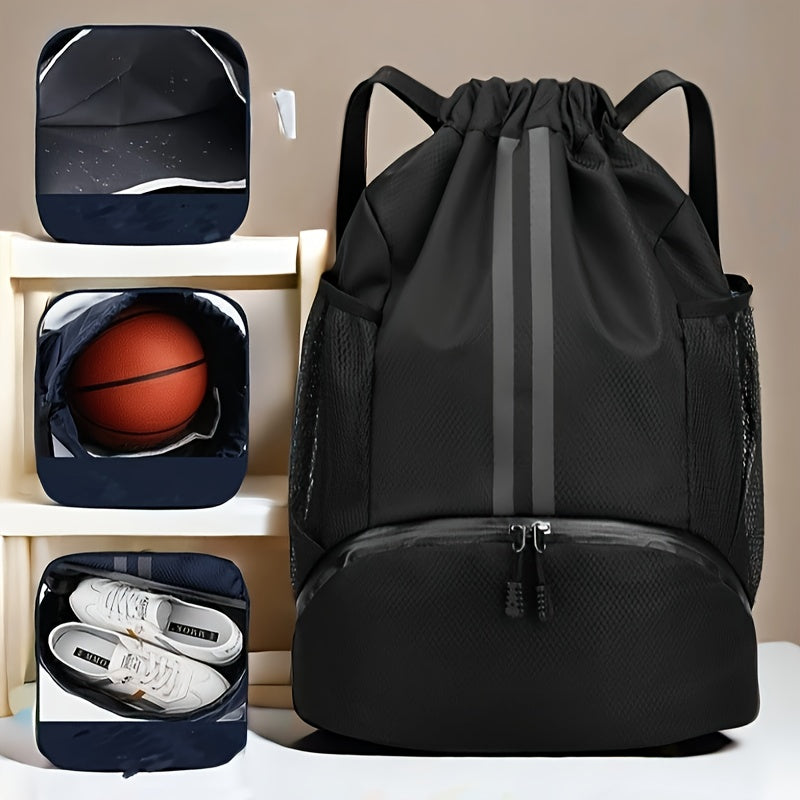 Sports Backpack with Shoe Storage & Wet Pocket