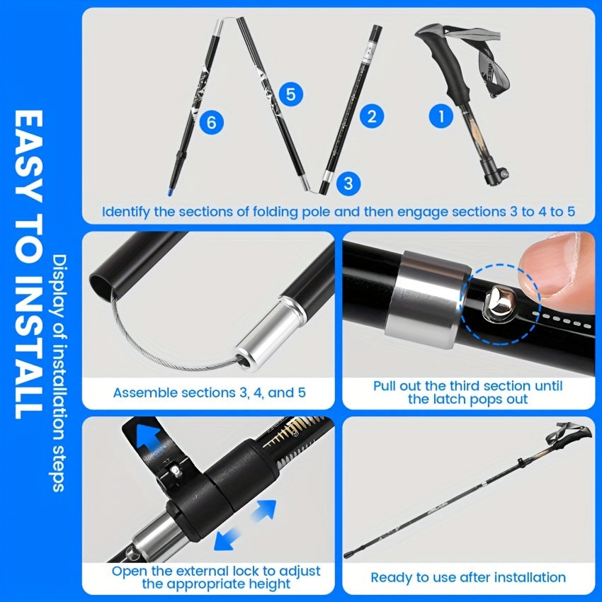Aluminum Trekking Poles for Hiking
