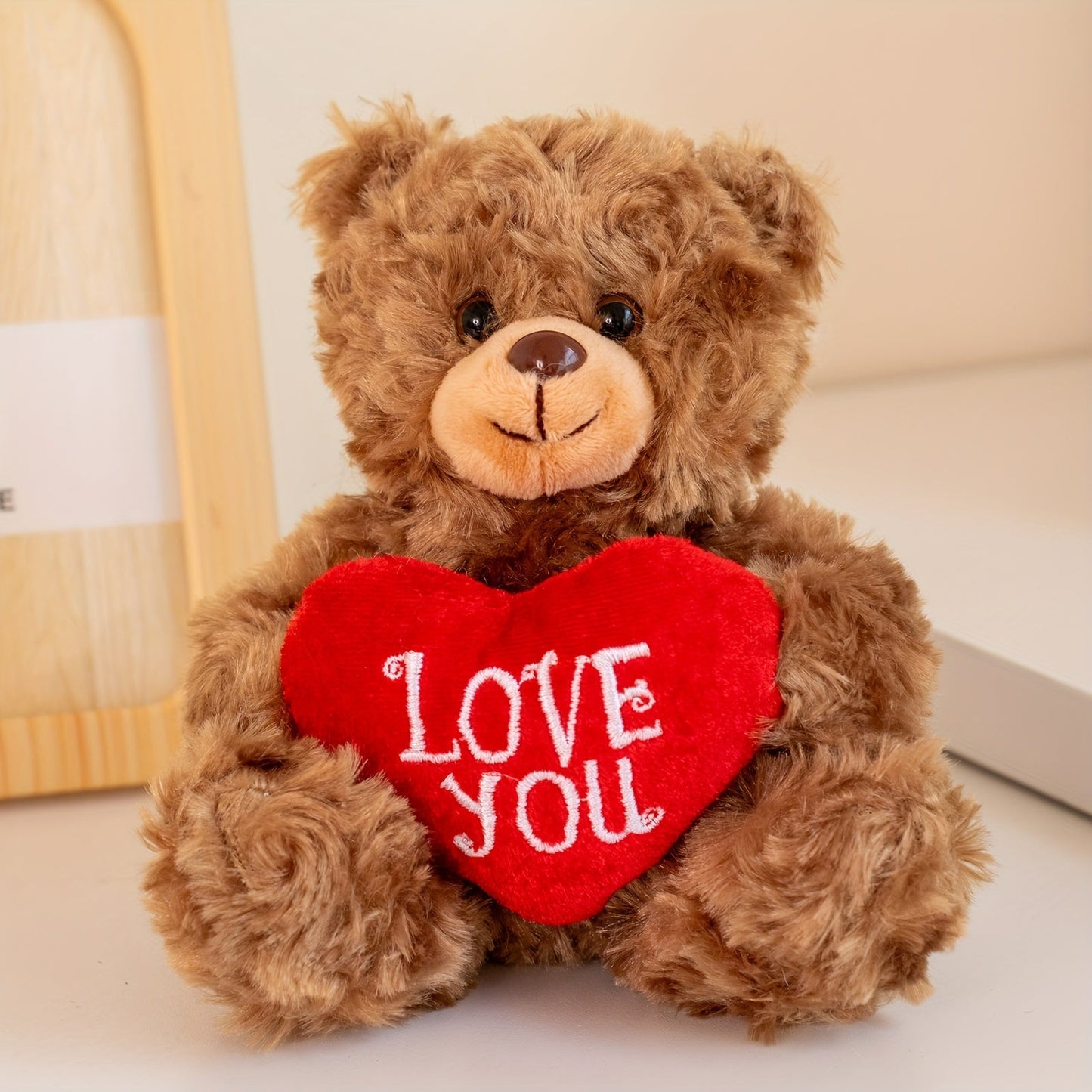 Valentine's 'Love You' Plush Bear