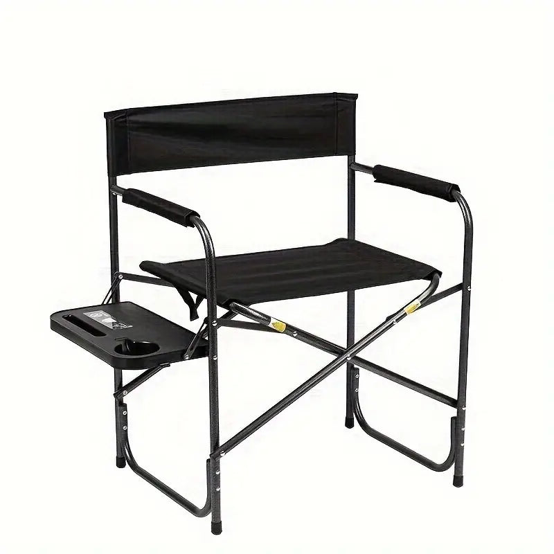 Outdoor Folding Chair with Side Table - Your Versatile Camping Companion