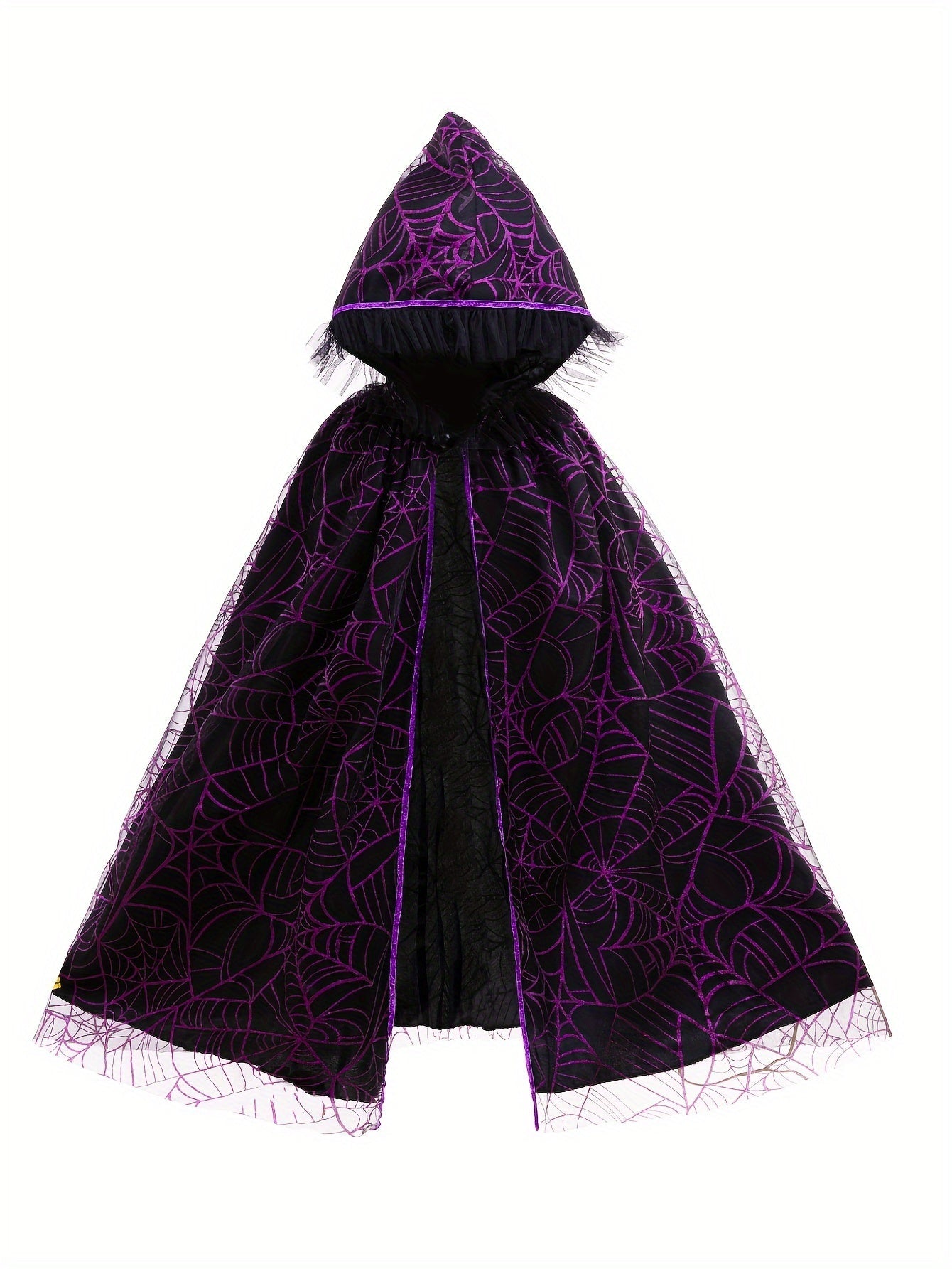 Halloween Hooded Cape Cloak for Girls