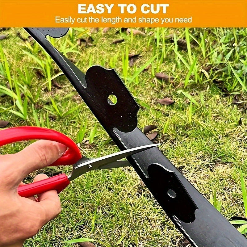 Garden Edging Kit with Nails Black