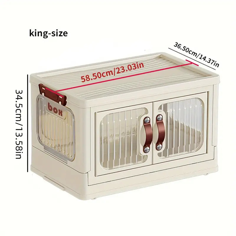 Efficiency meets style with our Large Capacity Folding Storage Box