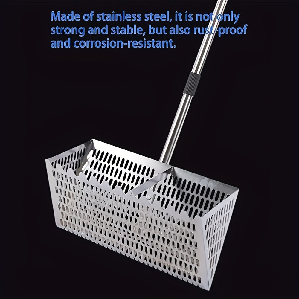 Adjustable Metal Beach Sifter Rake Tool
