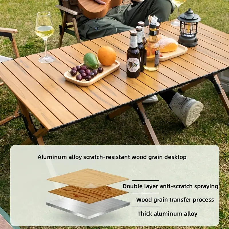 Unleashing the Magic of the Outdoor Double-sided Folding Table