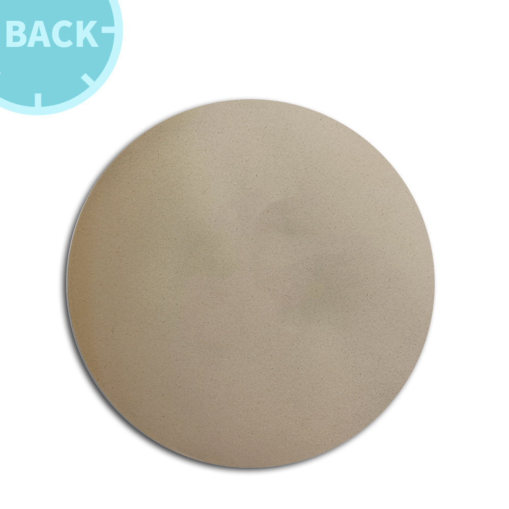 Ramadan Mubarak Wooden Hanging Plaque with Crescent Moon