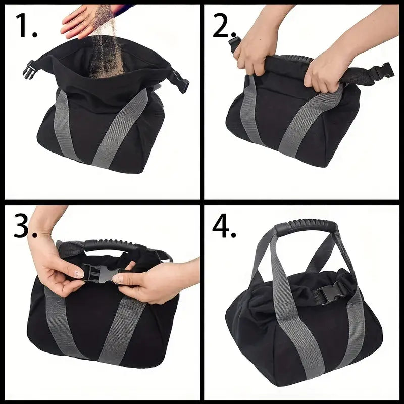 2pcs Adjustable Heavy Fitness Power Sandbag