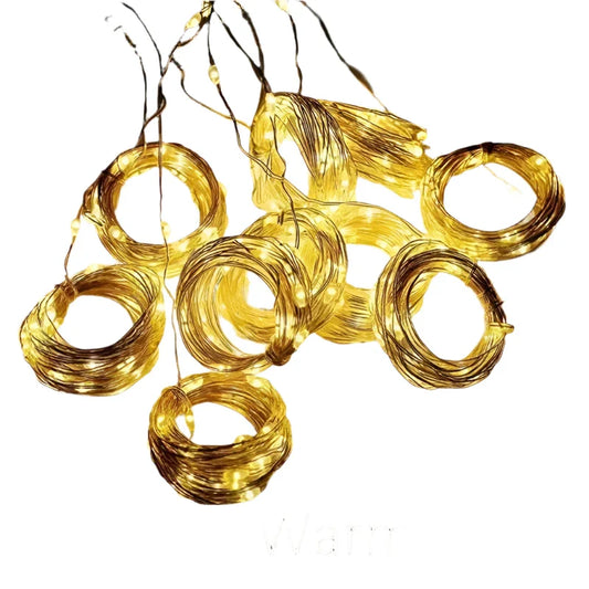 3M LED Curtain String Lights Fairy Decoration