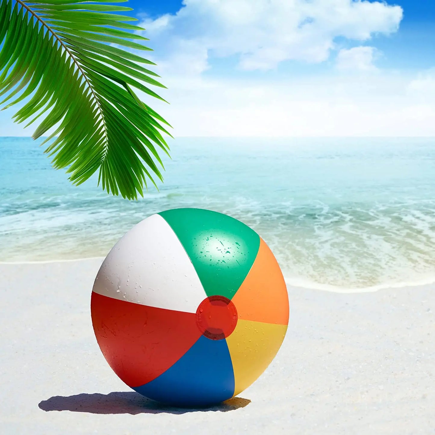 Colorful Inflatable Beach Balls (3 Pcs Set)
