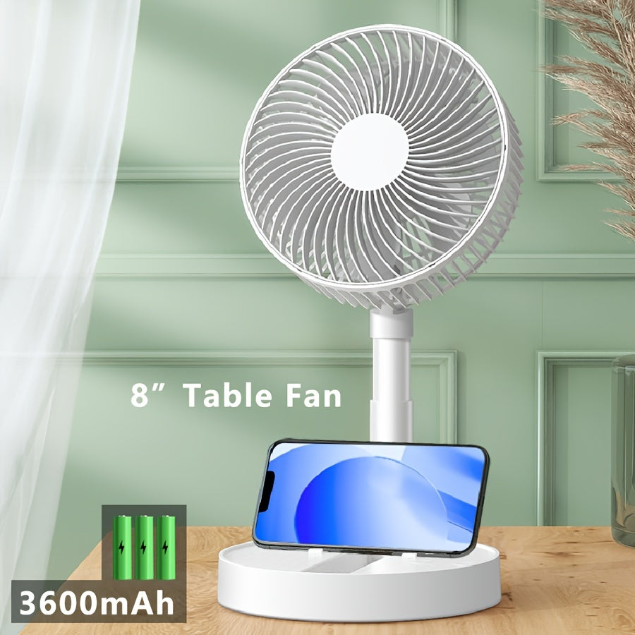 Portable Oscillating Table Fan