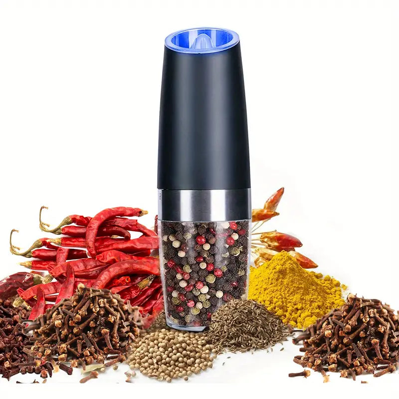 Spice up your life with the Gravity Electric Pepper and Salt Grinder Set