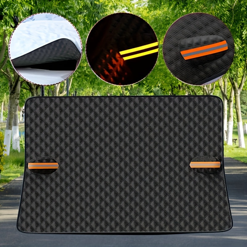 Extra Large Magnetic Car Windshield Sunshade Cover