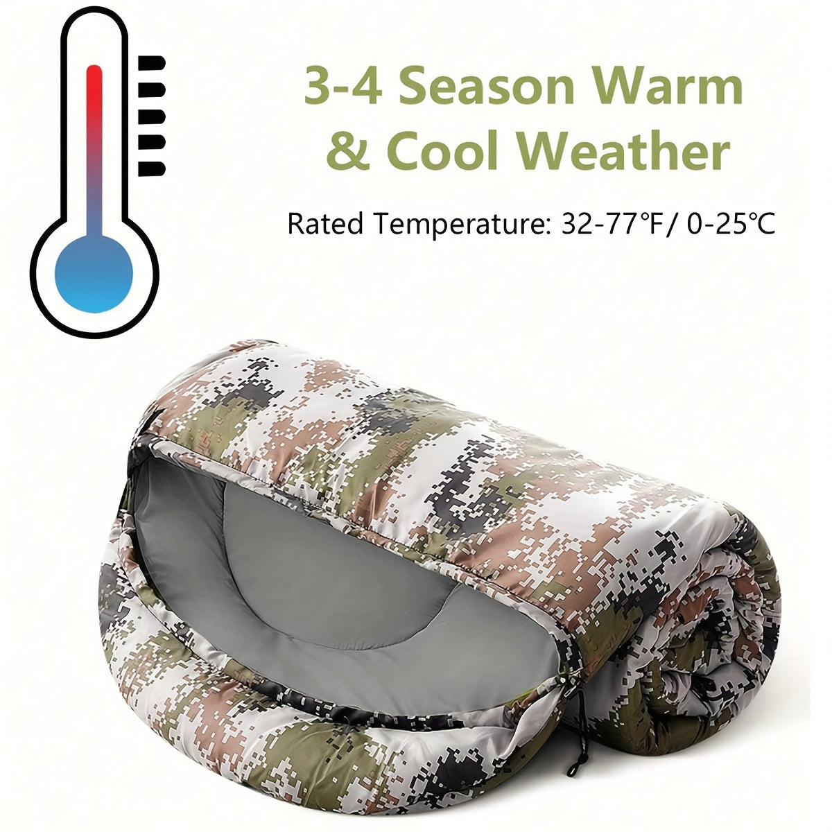 Jungle Pattern Sleeping Bag