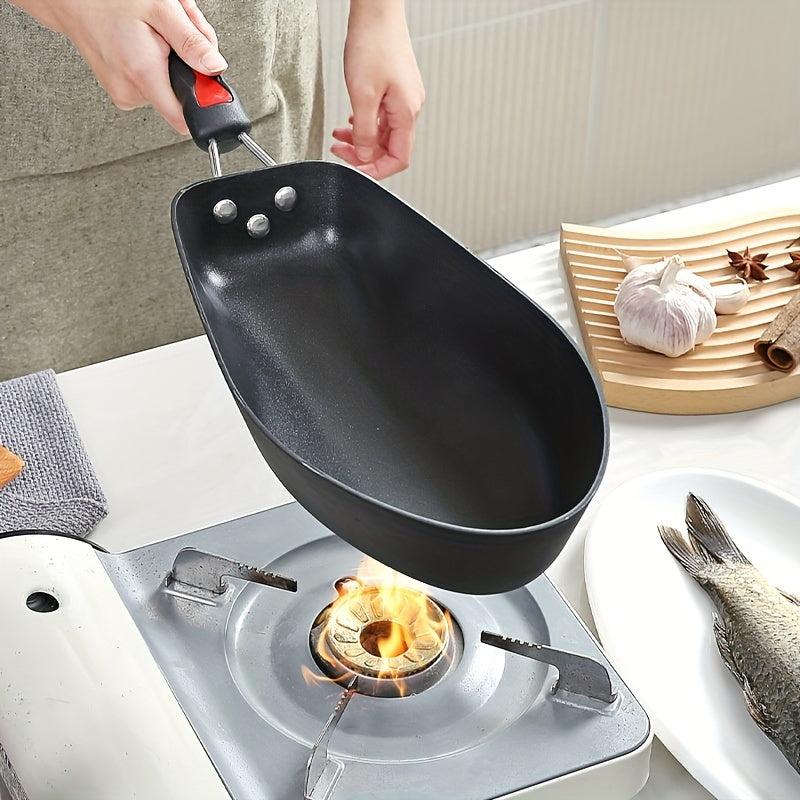 Fish-Shaped Non-Stick Cooking Pot Set (3pcs)