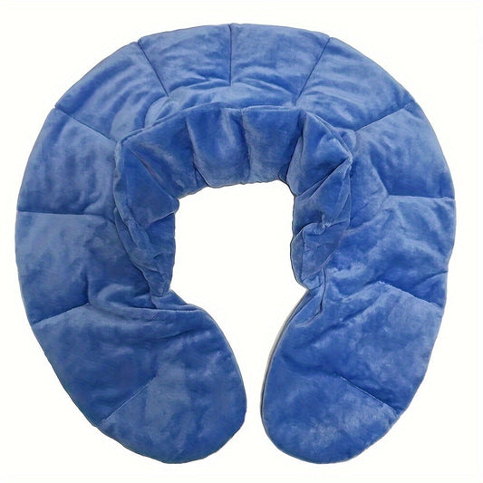 Weighted Neck and Shoulder Wrap - Hot & Cold Therapy(Blue)
