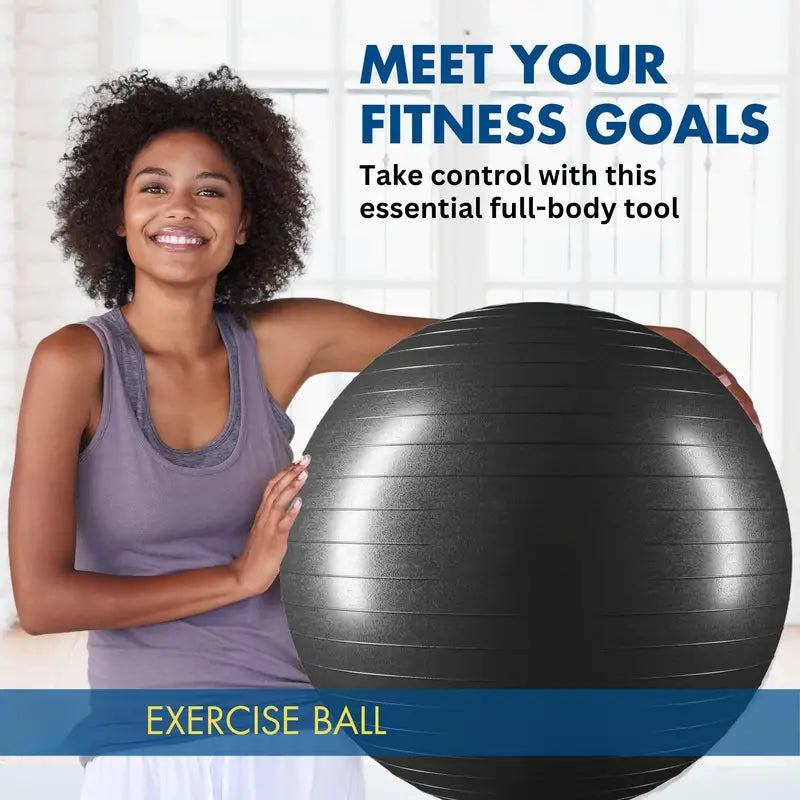 65.02cm Heavy-Duty Explosion-Proof Yoga Ball