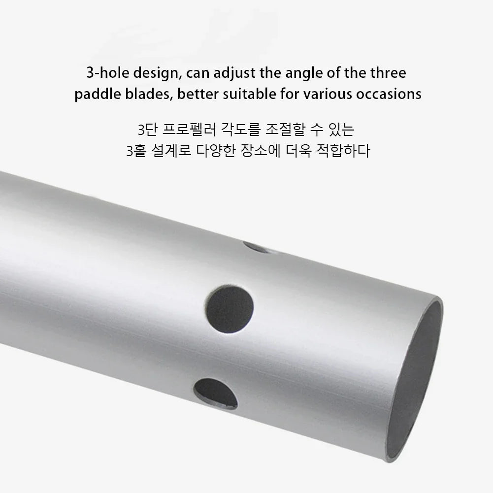 4-Piece Aluminum Adjustable Kayak Paddle