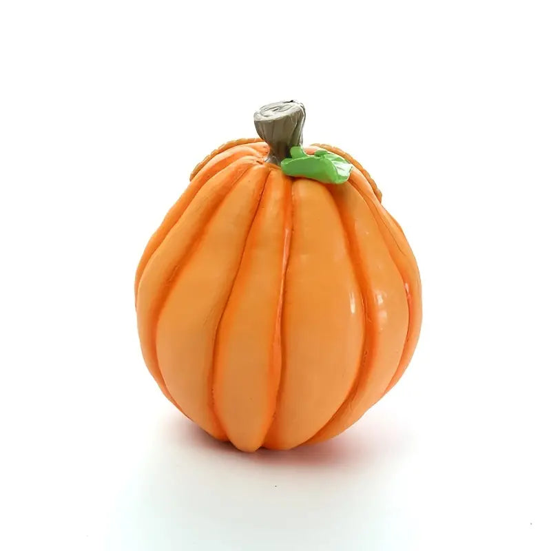 Ghoulishly Glamorous Pumpkin Resin Art