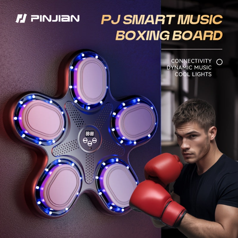 Smart Music Boxing Trainer Wall-Mounted Fitness Pad