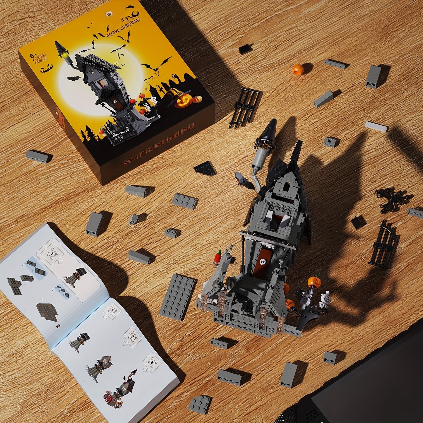 568pcs Castle Building Blocks Set