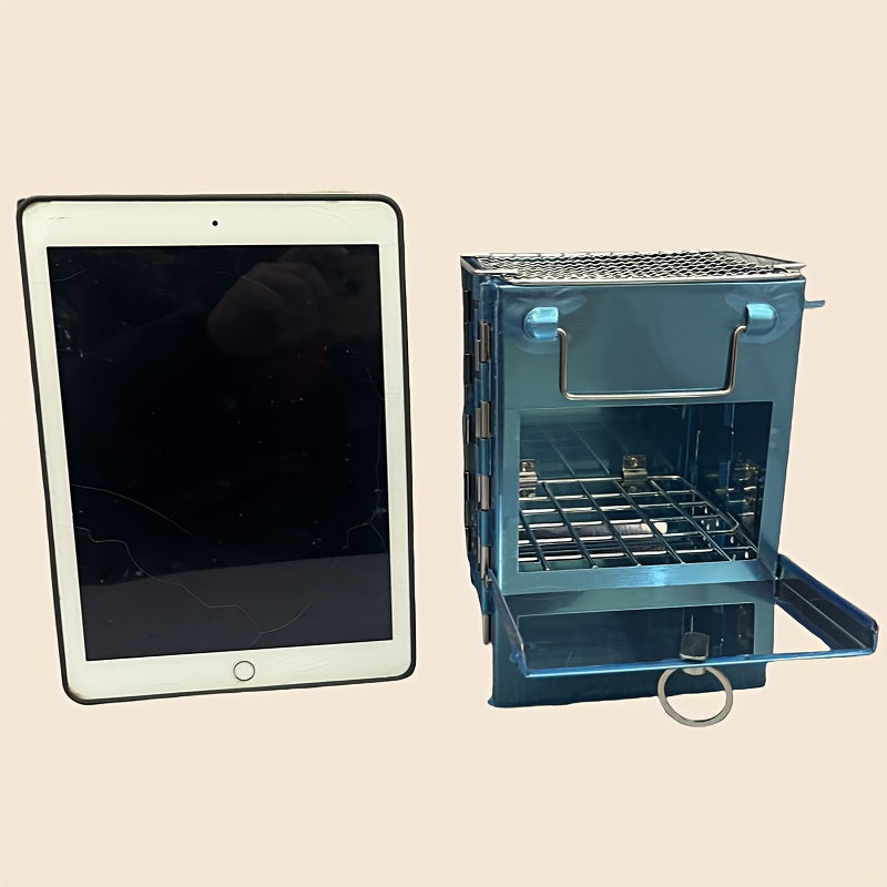 Folding Stainless Steel Camping Stove Mini Portable