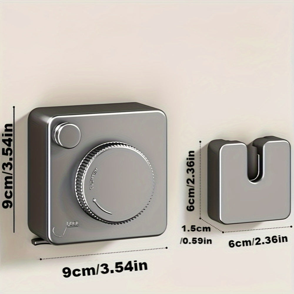 Clothesline Retractable Stainless Steel Wall Mount