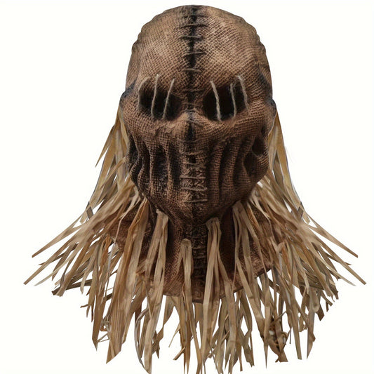 Horror Mask Scarecrow Style Halloween Costume