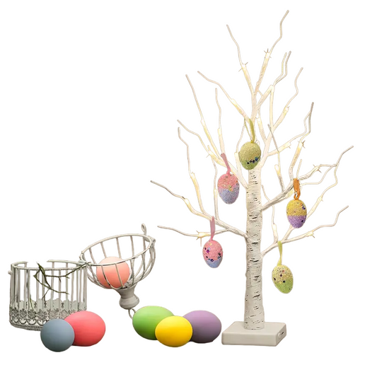 Easter Twinkling Tree with 24 LED Lights
