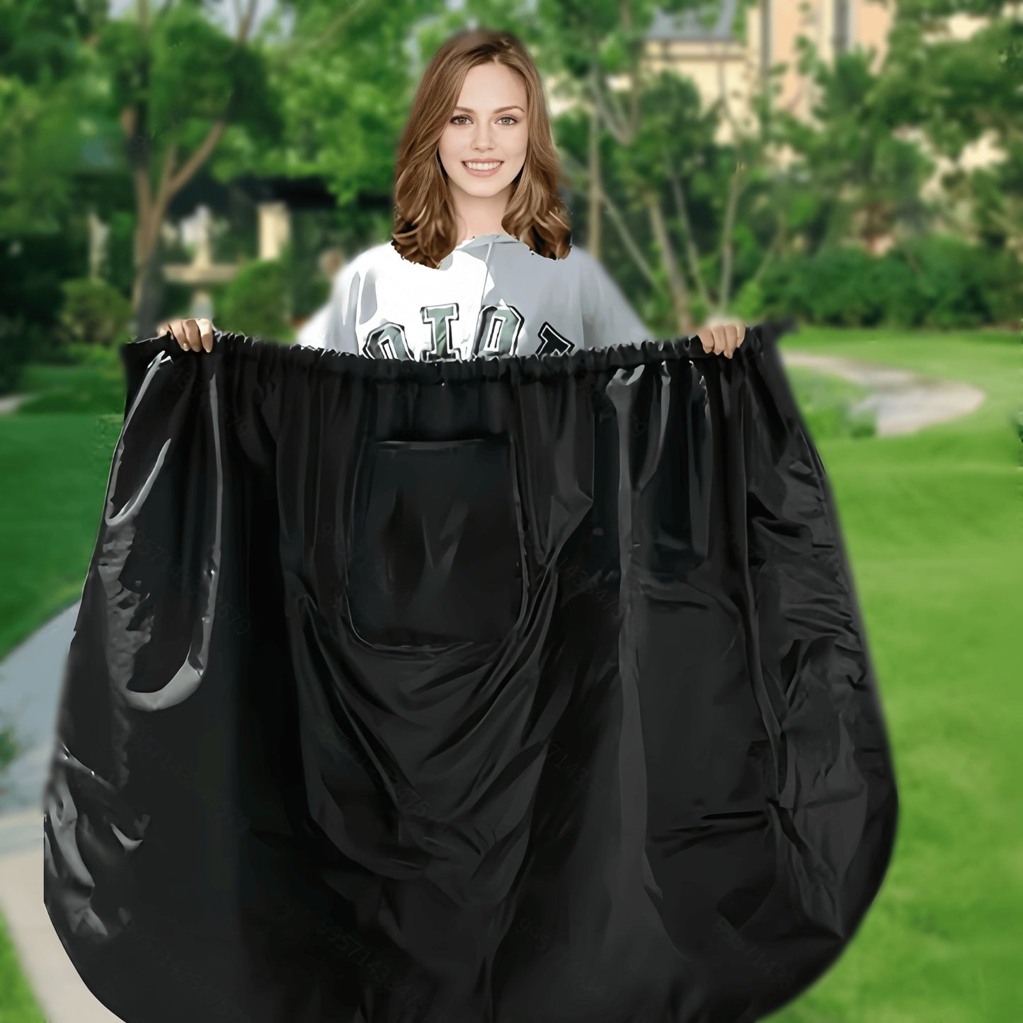 Winter Knee Warmer Windproof Fleece Skirt Wrap