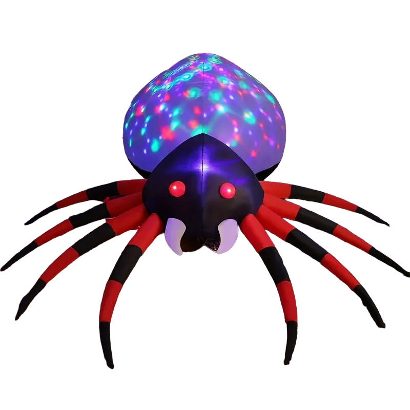 Enchanted Glow: The Magic Light Inflatable Spider
