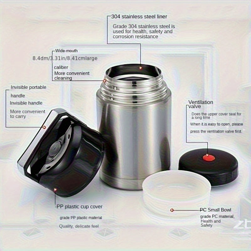 Vacuum Food Stainless Steel Can