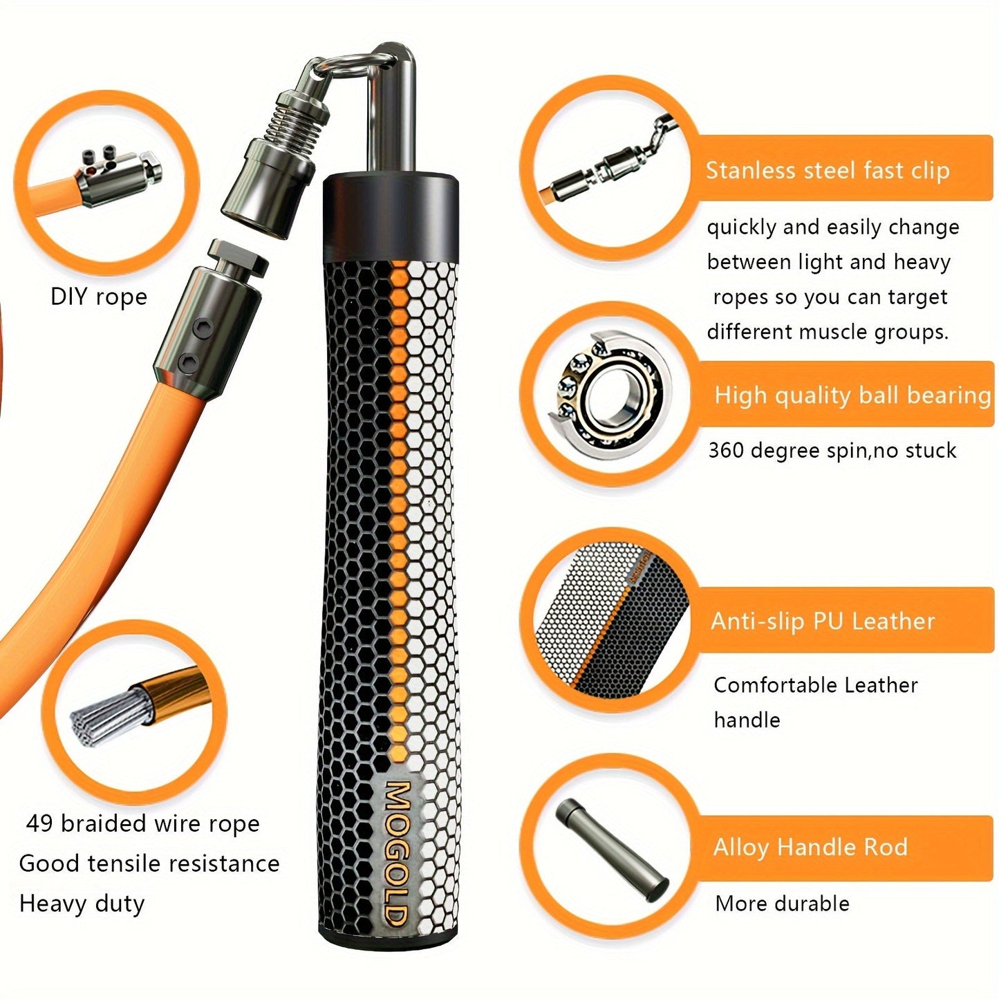 Speed Jump Rope for Fitness Training