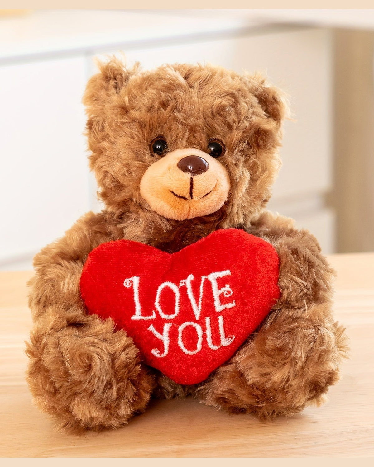 Valentine's 'Love You' Plush Bear