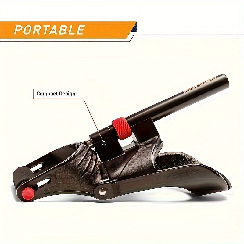 1pc Spring Wrist Strengthener - Adjustable Forearm Trainer(Black)