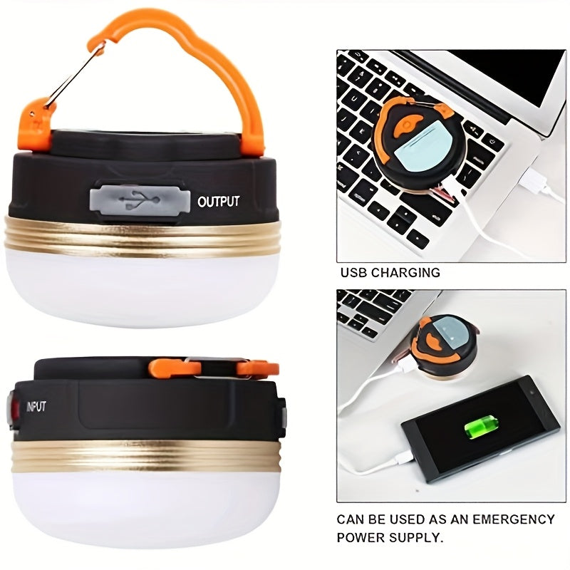LED Camping Lantern Rechargeable Portable Tent Light