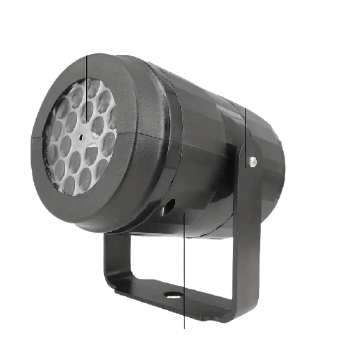 360° Rotating LED Snowflake Projector Night Light